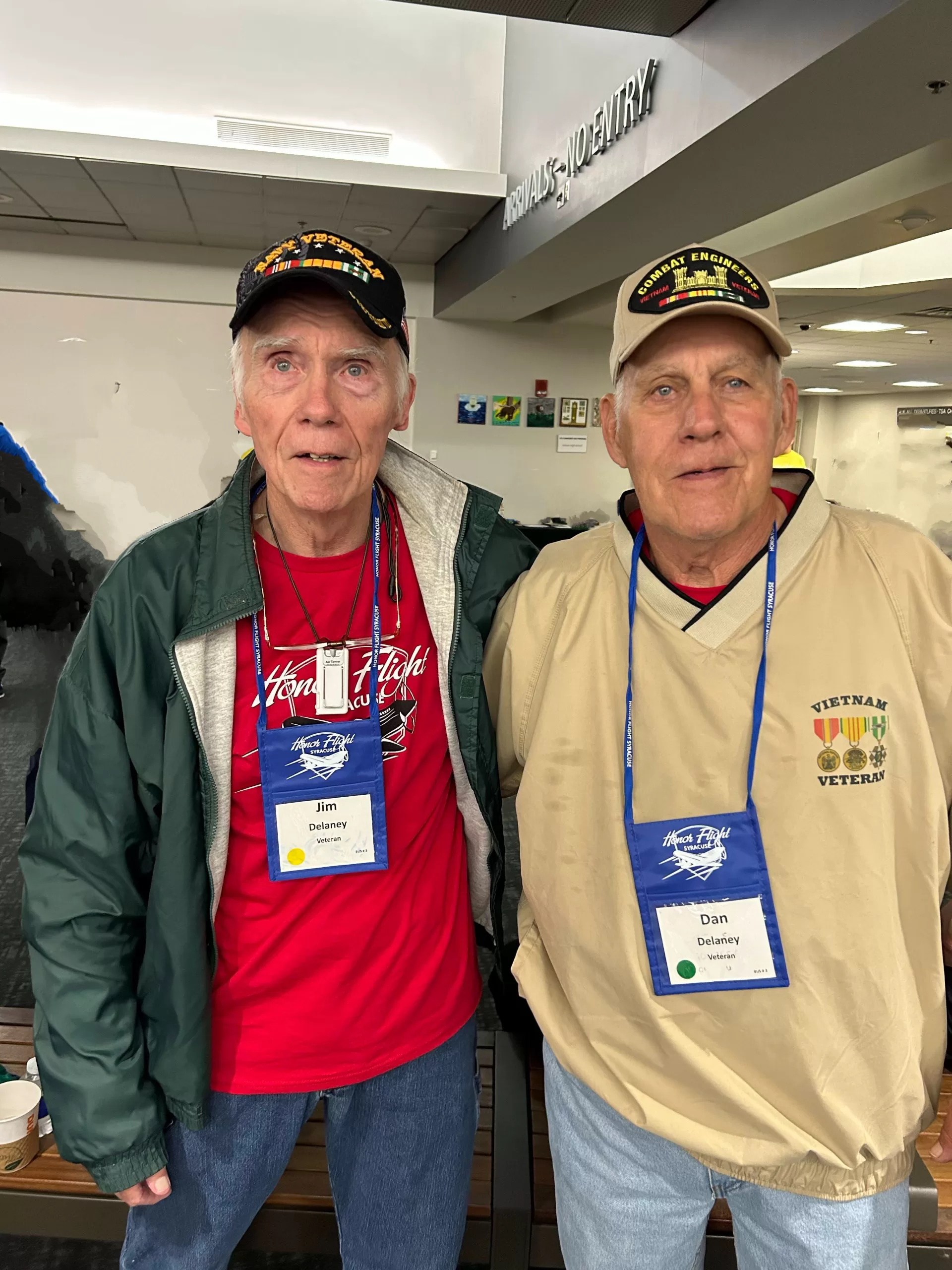 Delaney Brothers make Honor Flight a family affair