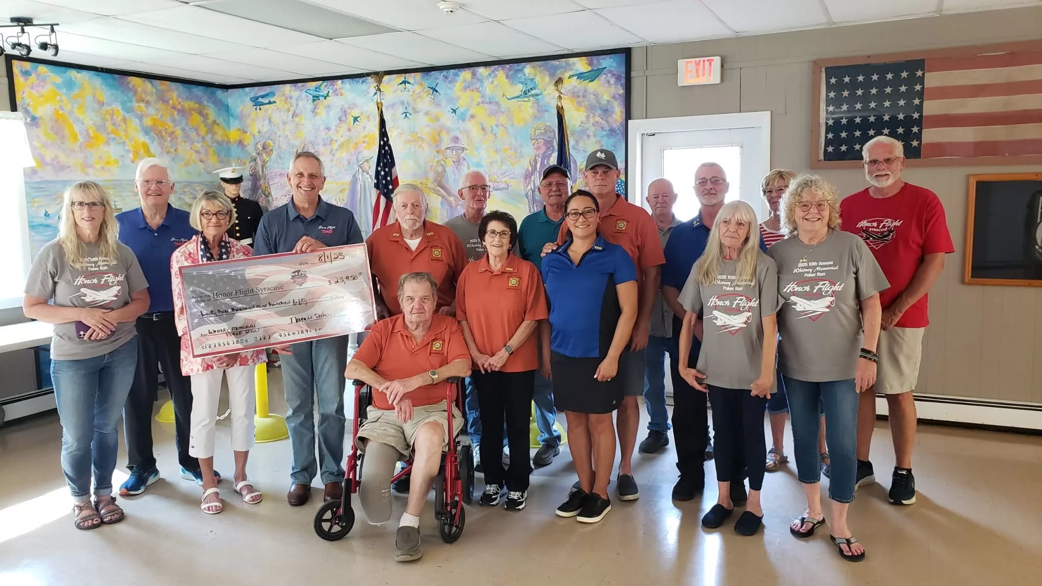 ”Ole Sarge” inspires huge 10-year fundraiser