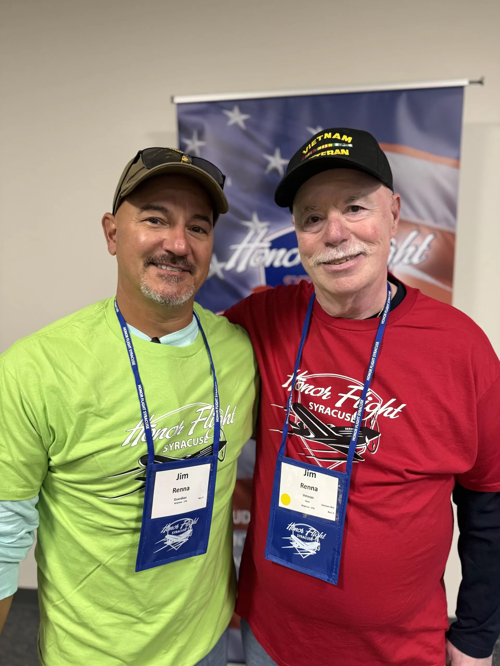 Vietnam veteran travels to Washington with his son